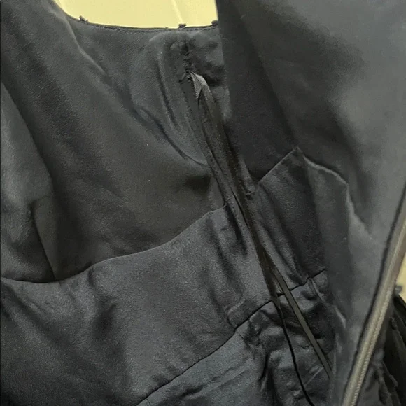 NWT J. Crew Cameron Swiss Dot Dress In Navy With Pockets - Picture 10 of 12